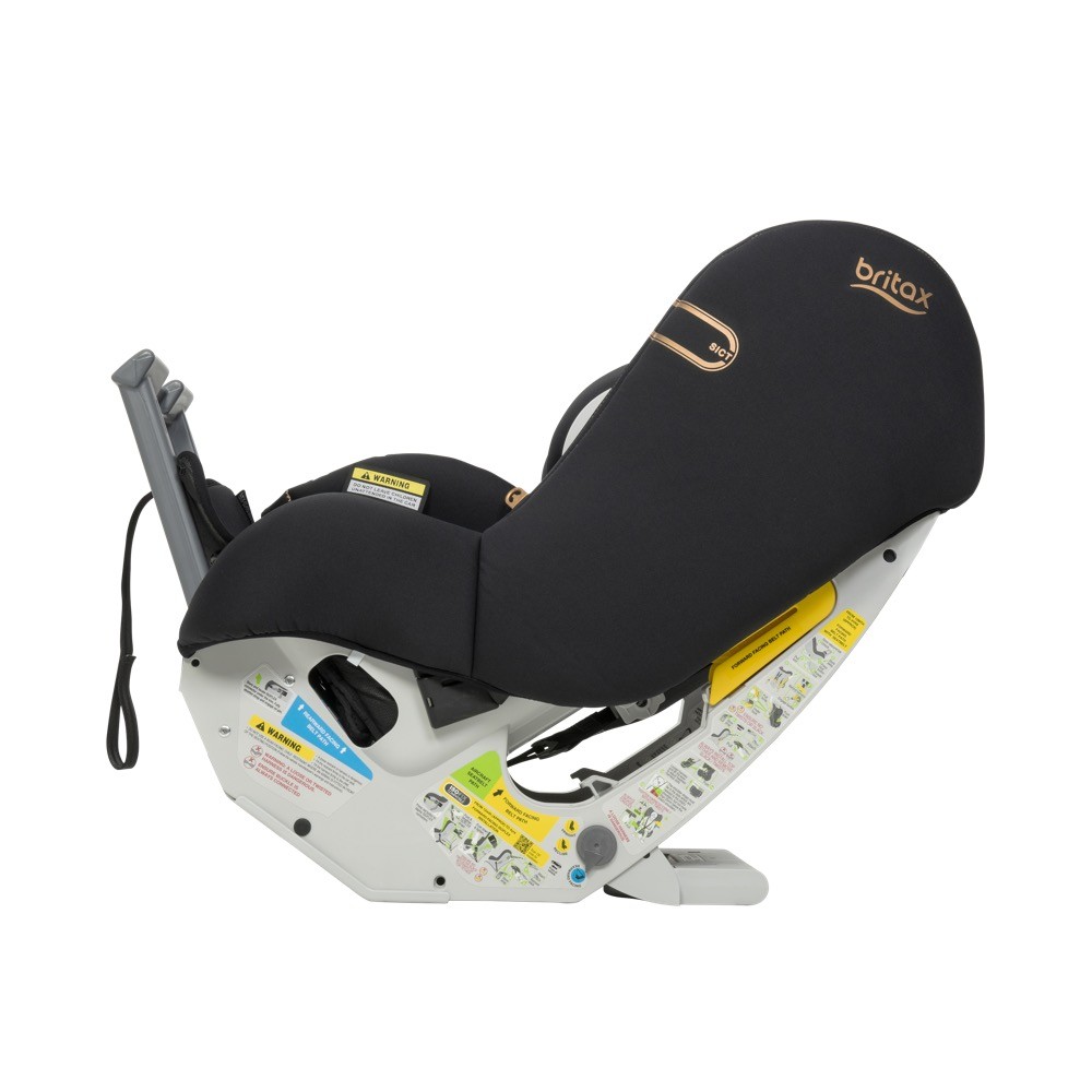 Britax Safe N Sound Graphene Easy Adjust Ifix+ Car Seat Black Opal