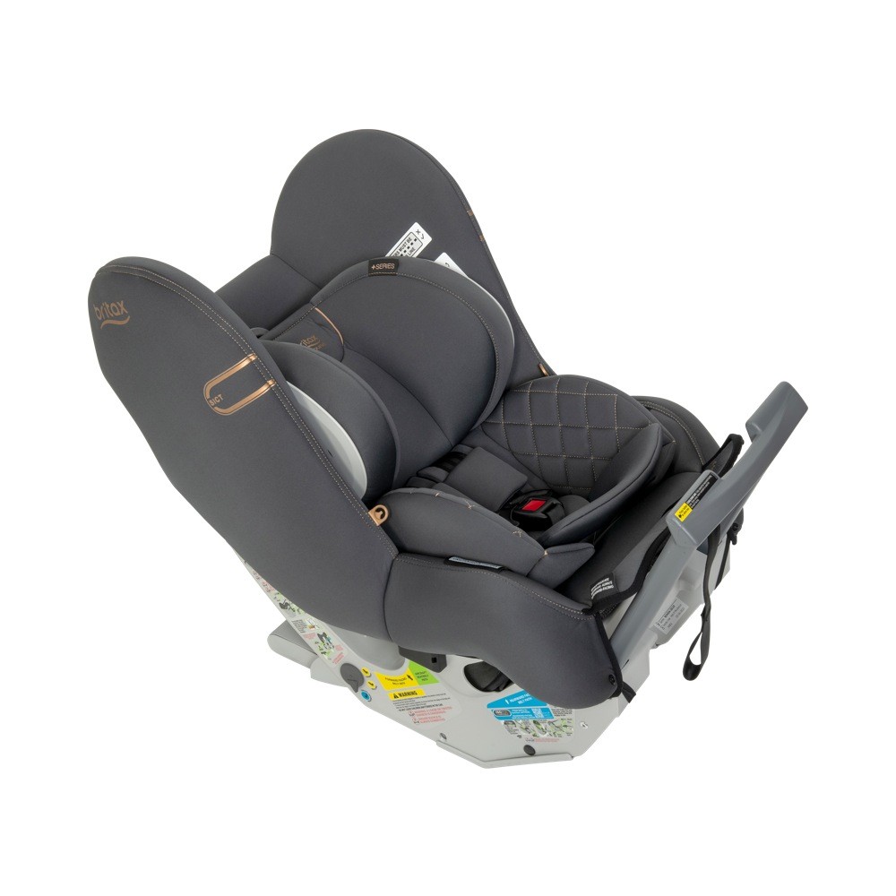 Britax Safe N Sound Graphene Easy Adjust Ifix+ Car Seat Grey Opal ...