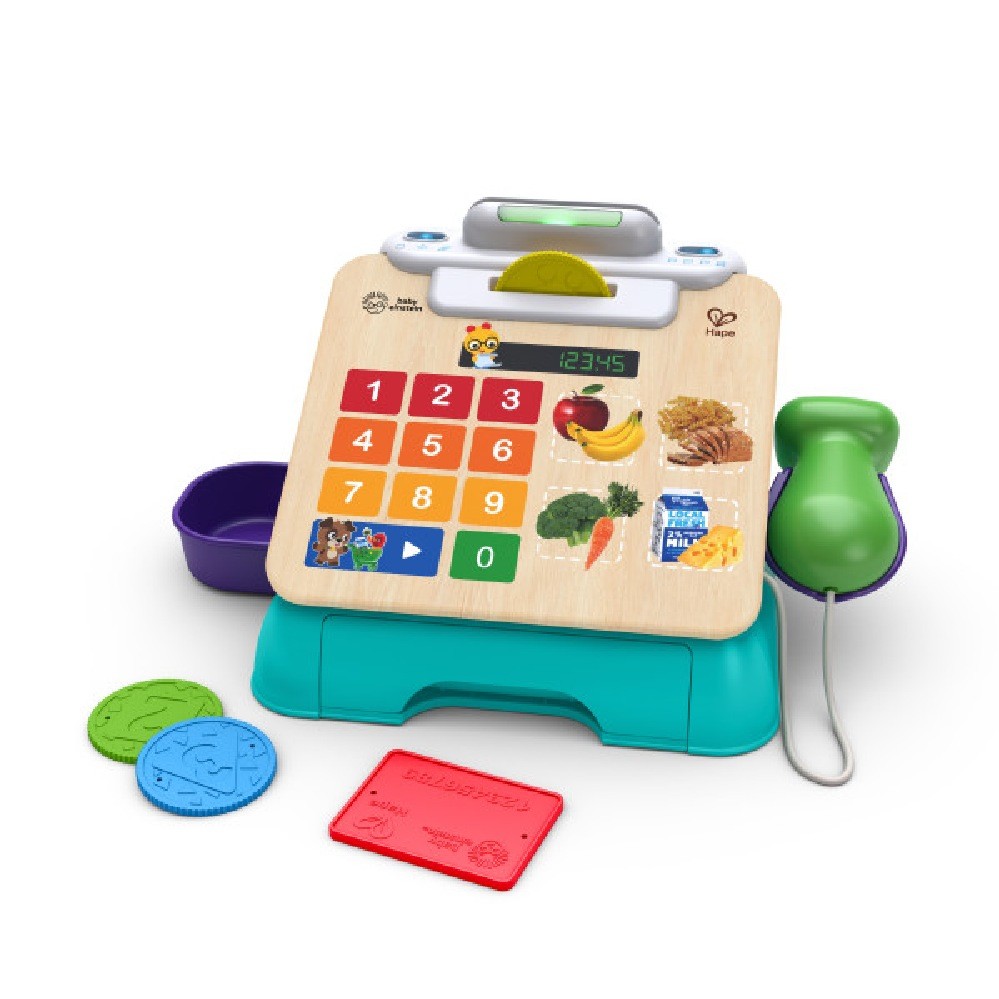 Baby Einstein Hape Magic Touch Cash Register Pretend To Check Out Toy