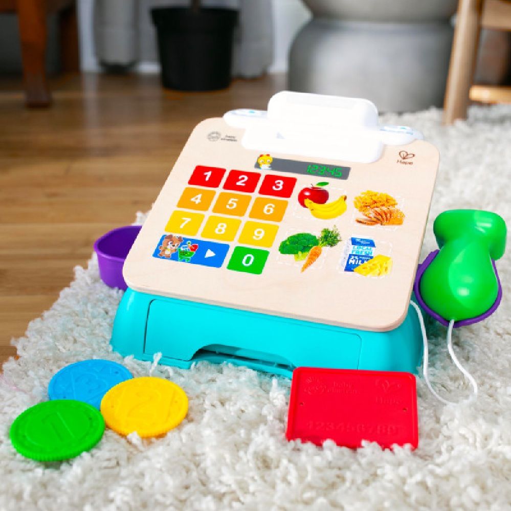 Baby Einstein Hape Magic Touch Cash Register Pretend To Check Out Toy