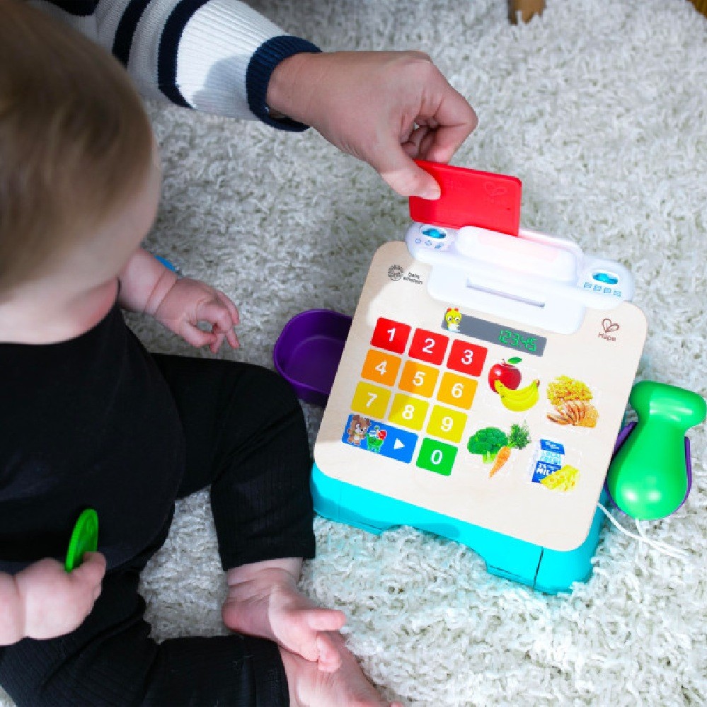 Baby Einstein Hape Magic Touch Cash Register Pretend To Check Out Toy