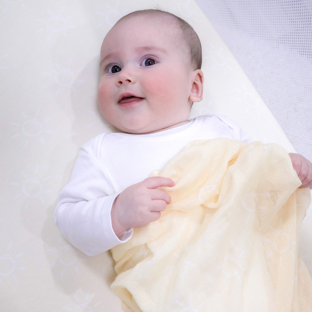 Bubba Blue Nordic Muslin Swaddle Wrap Vanilla/Latte Size 3 Pack | Wraps ...