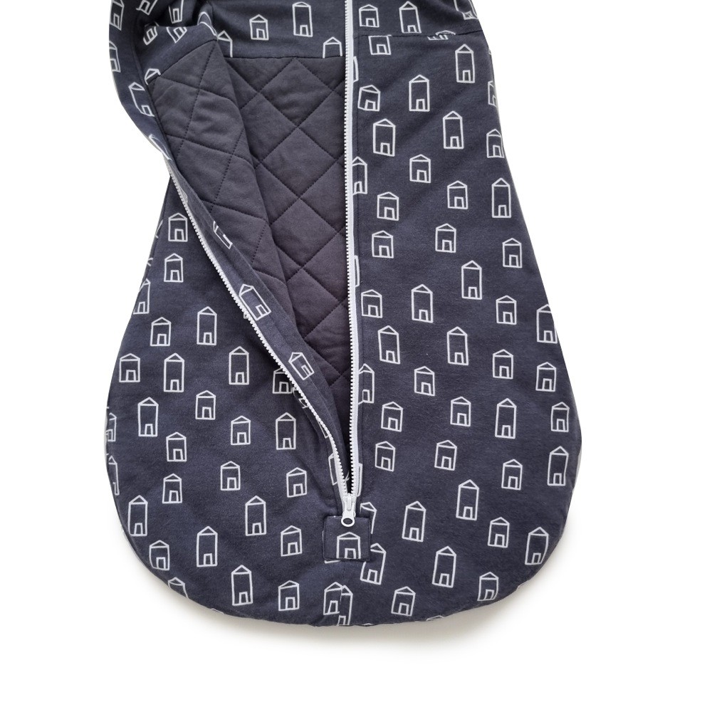 Bubba Blue Nordic Swaddle Sleep Bag 2.5 Tog Charcoal Size 39 Months