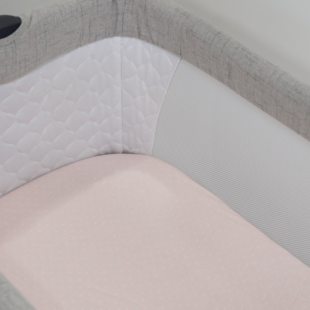 Bubba Blue Confetti CoSleeper Fitted Sheet Pink/Lilac Size 2 Pack Cradle Baby Bunting AU