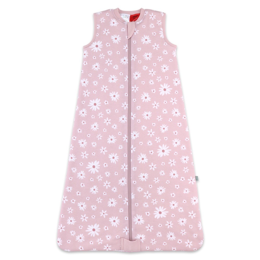 Bilbi Sleeping Bag Sleeveless 2.5 Tog Daisy Pink Size 2436 Months