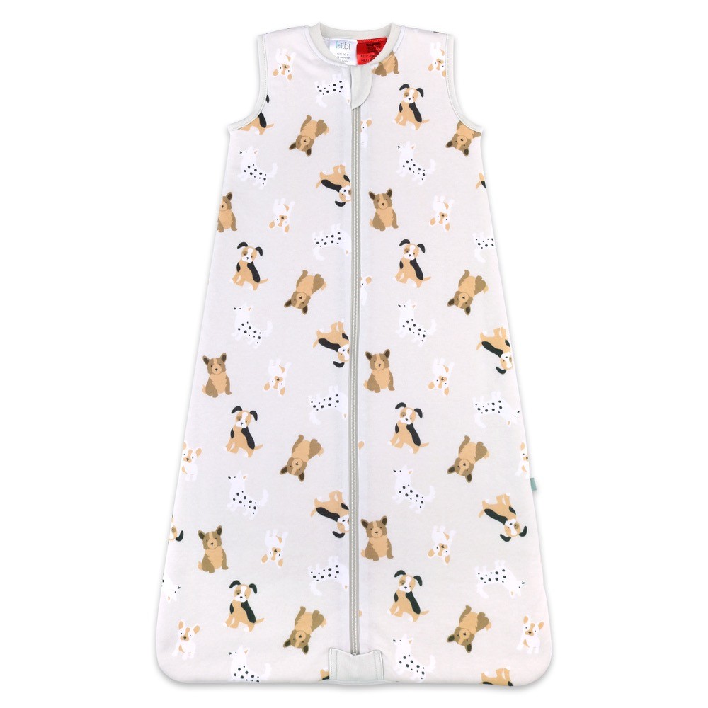 Bilbi Sleeping Bag Sleeveless 2.5 Tog Dogs Grey Size 1224 Months