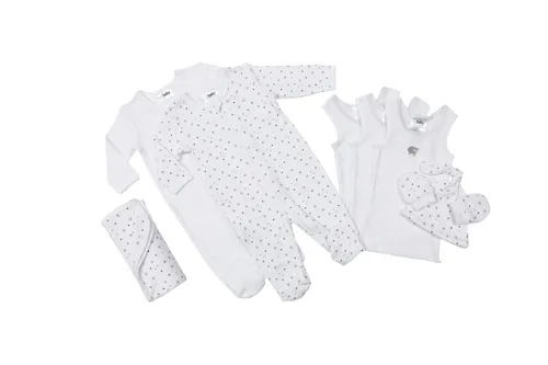 4Baby Piece Set Newborn Sheep Star White Baby Bunting AU