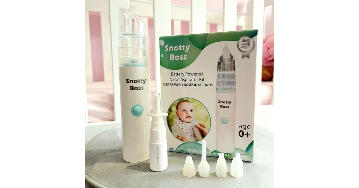 Snotty Boss Nasal Aspirator Kit | Baby Bunting AU