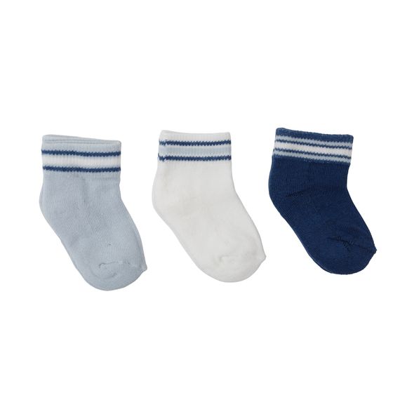 4baby Terry Sport Sock 3 Pack Blue Size NA