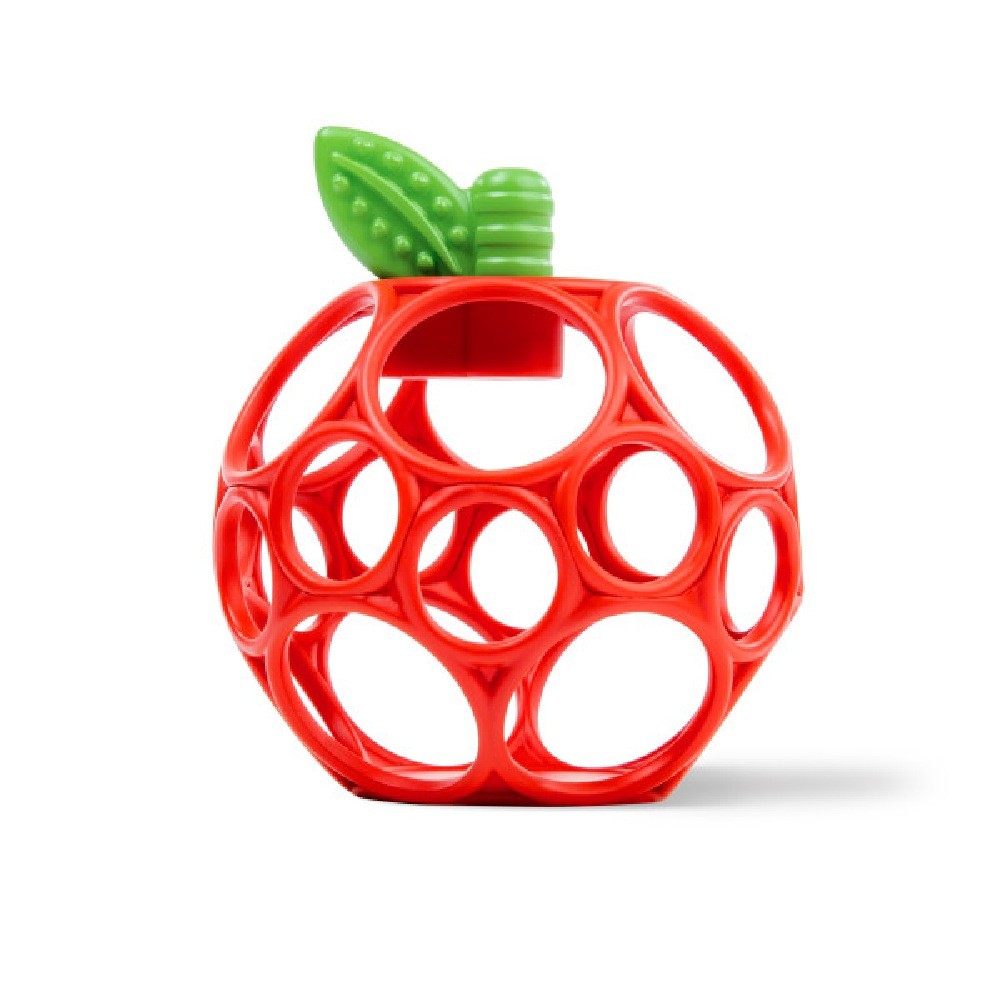 Oball Hold My Own Easy Grasp Teether Toy Apple | Interactive Toys ...