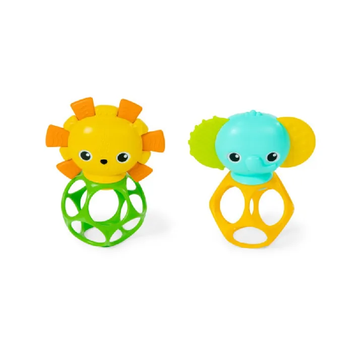 Bright Starts Hold My Own Easy Grasp Teether Toy Apple