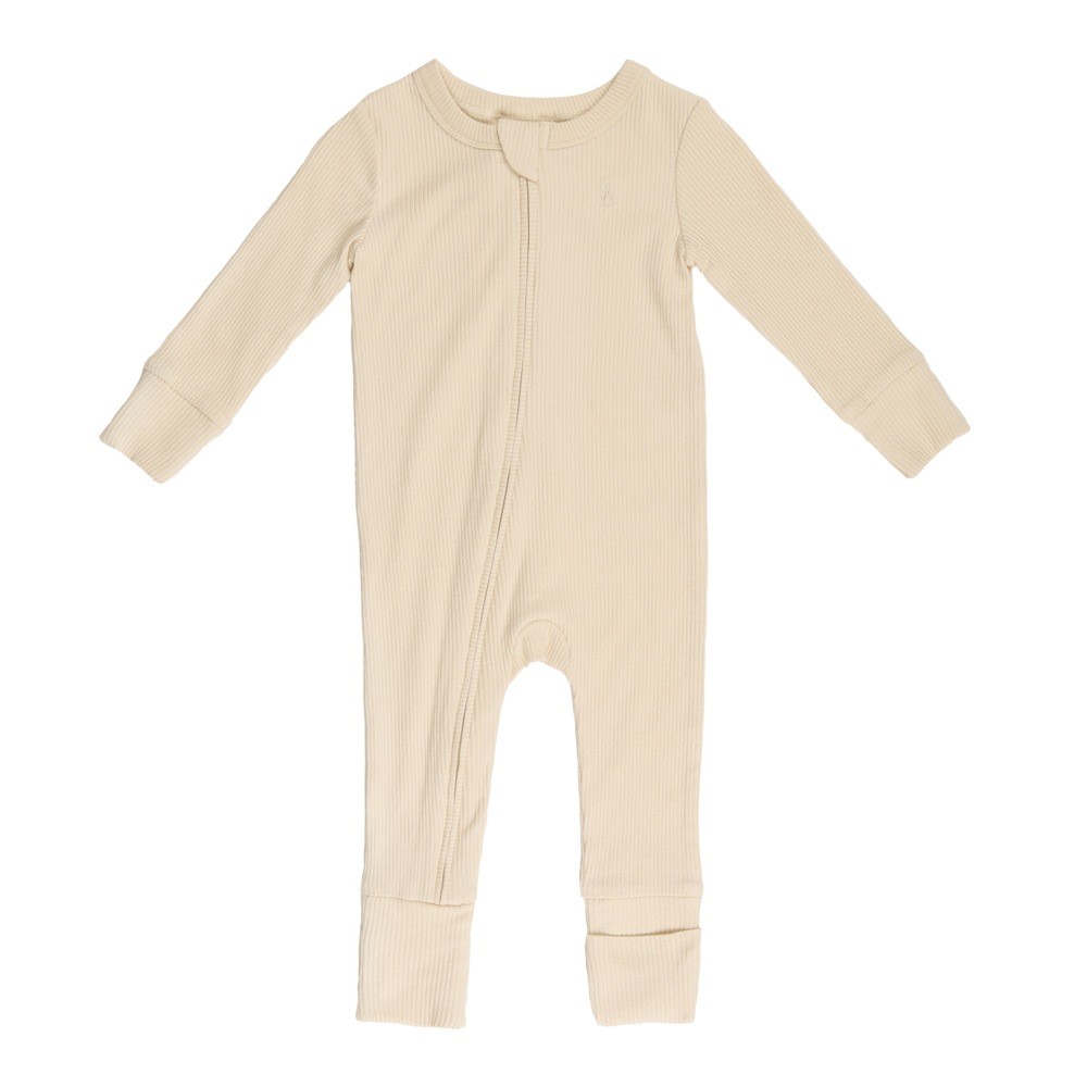 Bilbi Ribbed Organic Romper Neutral Size 0