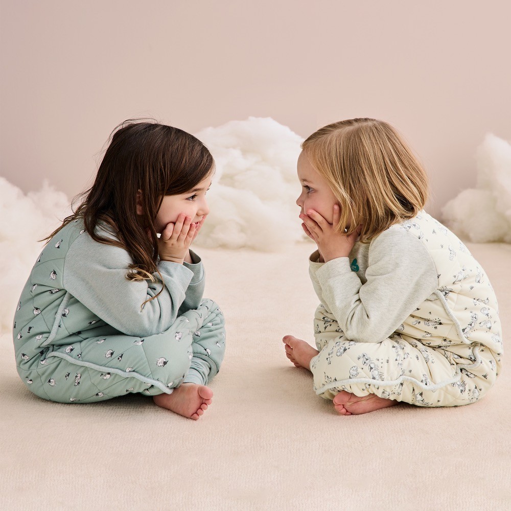 Love To Dream Sleep Suit Cotton & Merino Wool 2.5 Tog Olive Size 2436