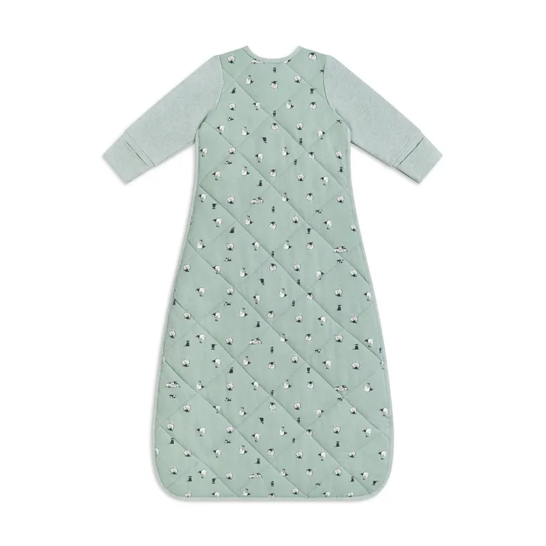 Love to Dream Cotton & Merino Wool Sleeping Bag 2.5 Tog Olive Size 18-36 Months