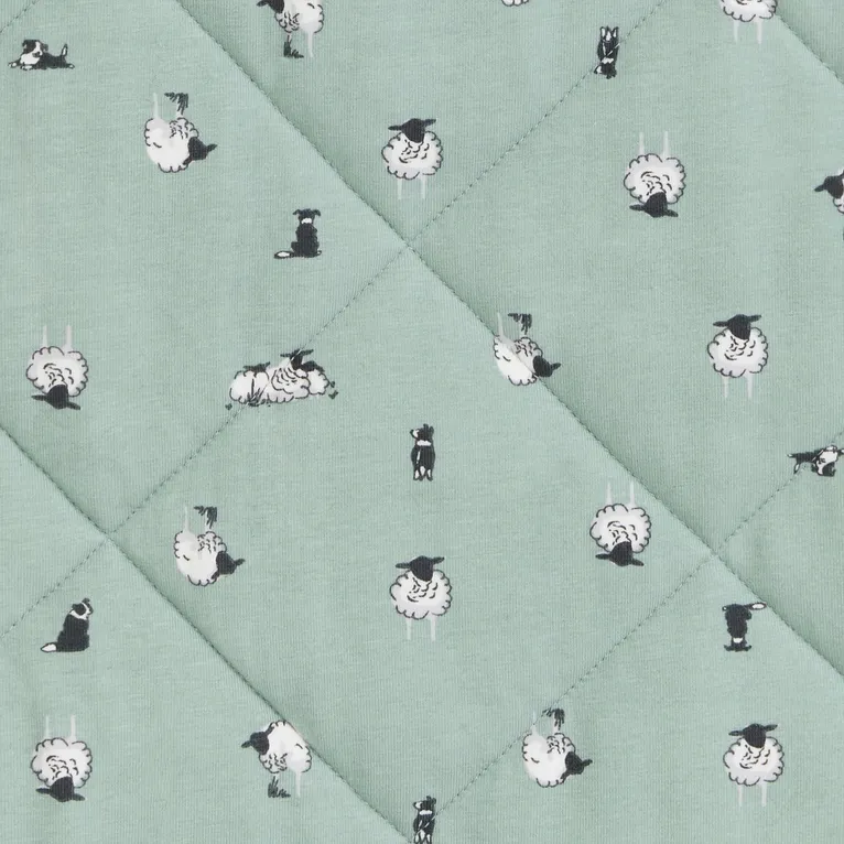 Love to Dream Cotton & Merino Wool Sleeping Bag 2.5 Tog Olive Size 18-36 Months