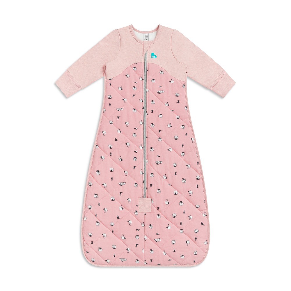 Love To Dream Sleep Bag Cotton & Merino Wool 2.5 Tog Rose Size 618 Months Heavy Weight