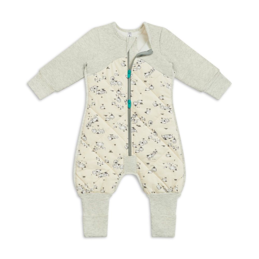 Love To Dream Sleep Suit Cotton & Merino Wool 3.5 Tog Sand Size 12-24 ...