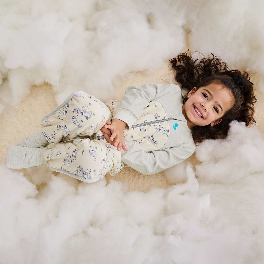 Love To Dream Sleep Suit Cotton & Merino Wool 3.5 Tog Sand Size 2436 Months Heavy Weight