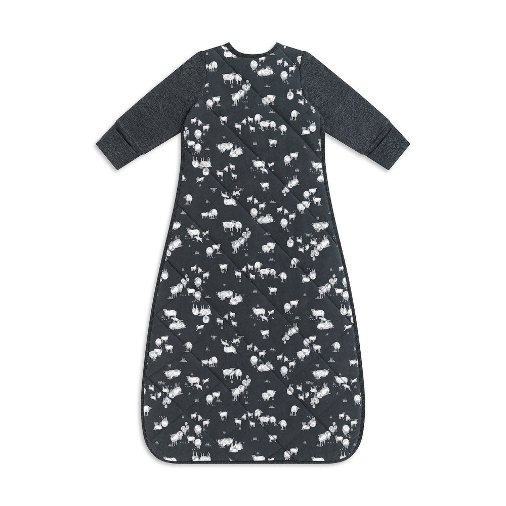 Love To Dream Sleep Bag Cotton & Merino Wool 3.5 Tog Charcoal Size 618 Months Heavy Weight