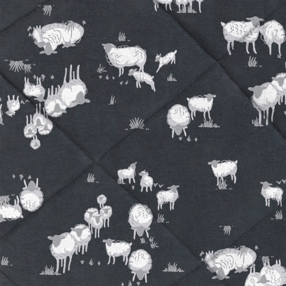 Love To Dream Sleep Bag Cotton & Merino Wool 3.5 Tog Charcoal Size 618