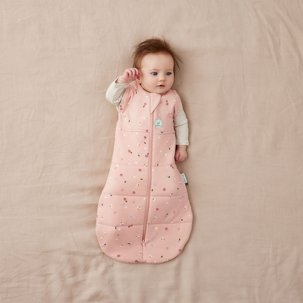 Ergopouch Cocoon 2.5 Tog Daisies 0-3 Months | Swaddles | Baby Bunting AU