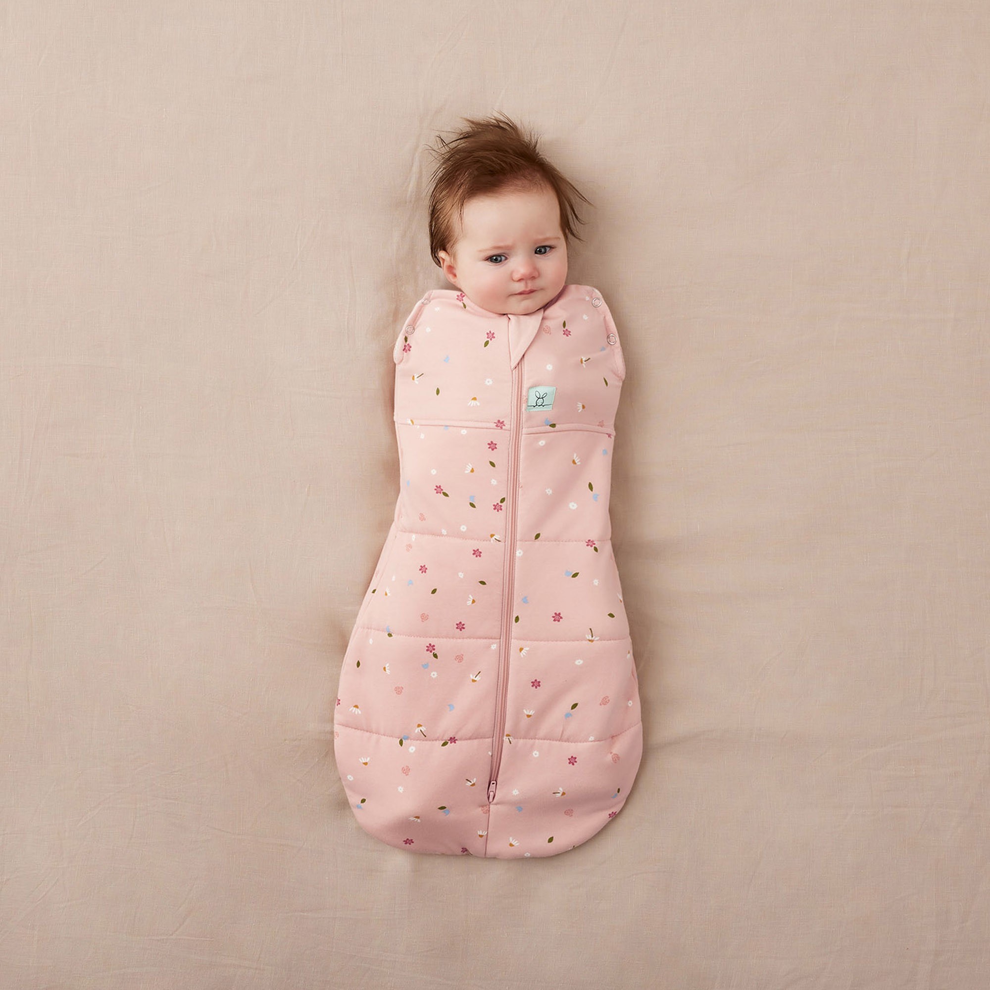 Ergopouch Cocoon 3.5 Tog Daisies 03 Months Swaddles Baby Bunting AU