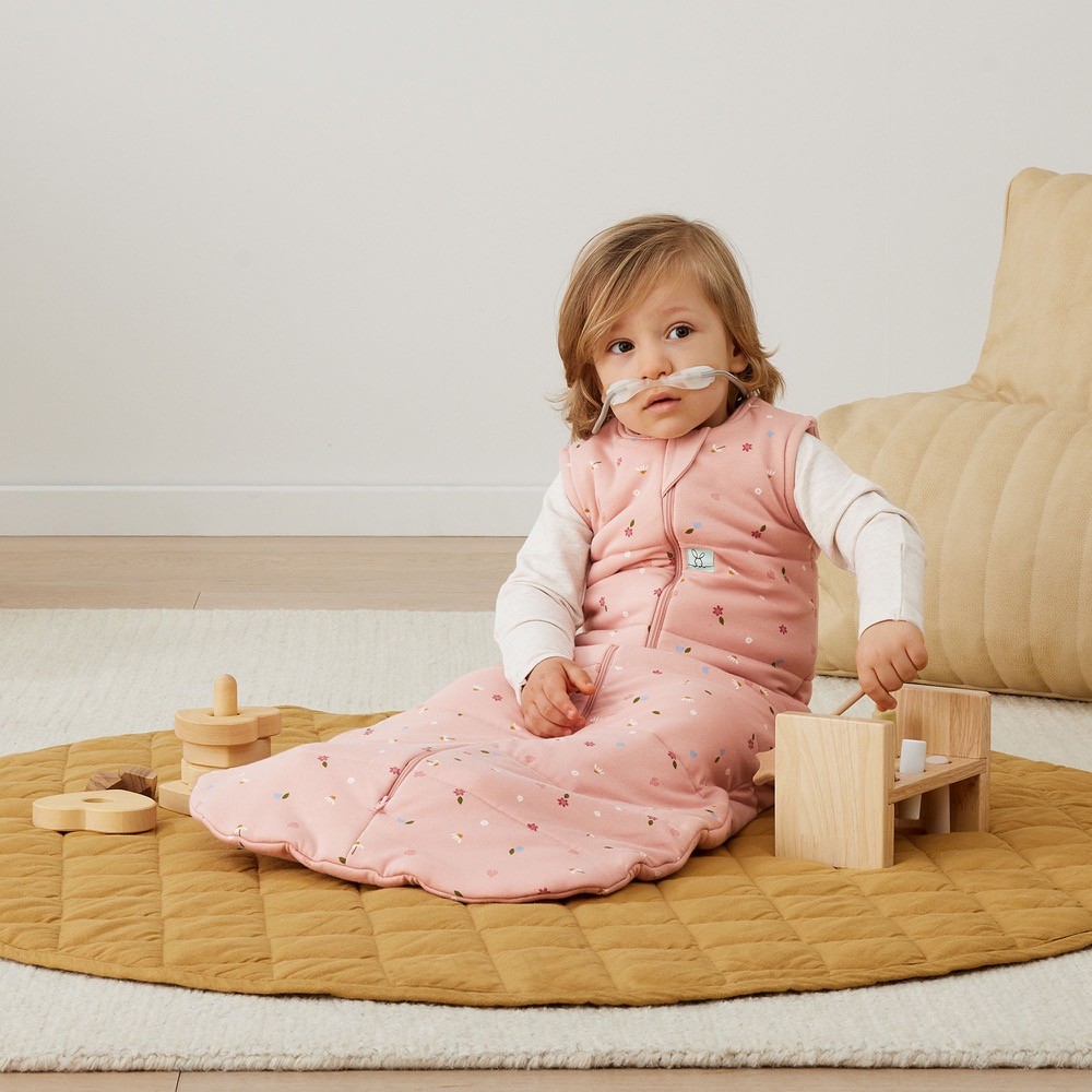 Ergopouch Jersey Sleeping Bag 2.5 Tog Daisies 312 Months Heavy