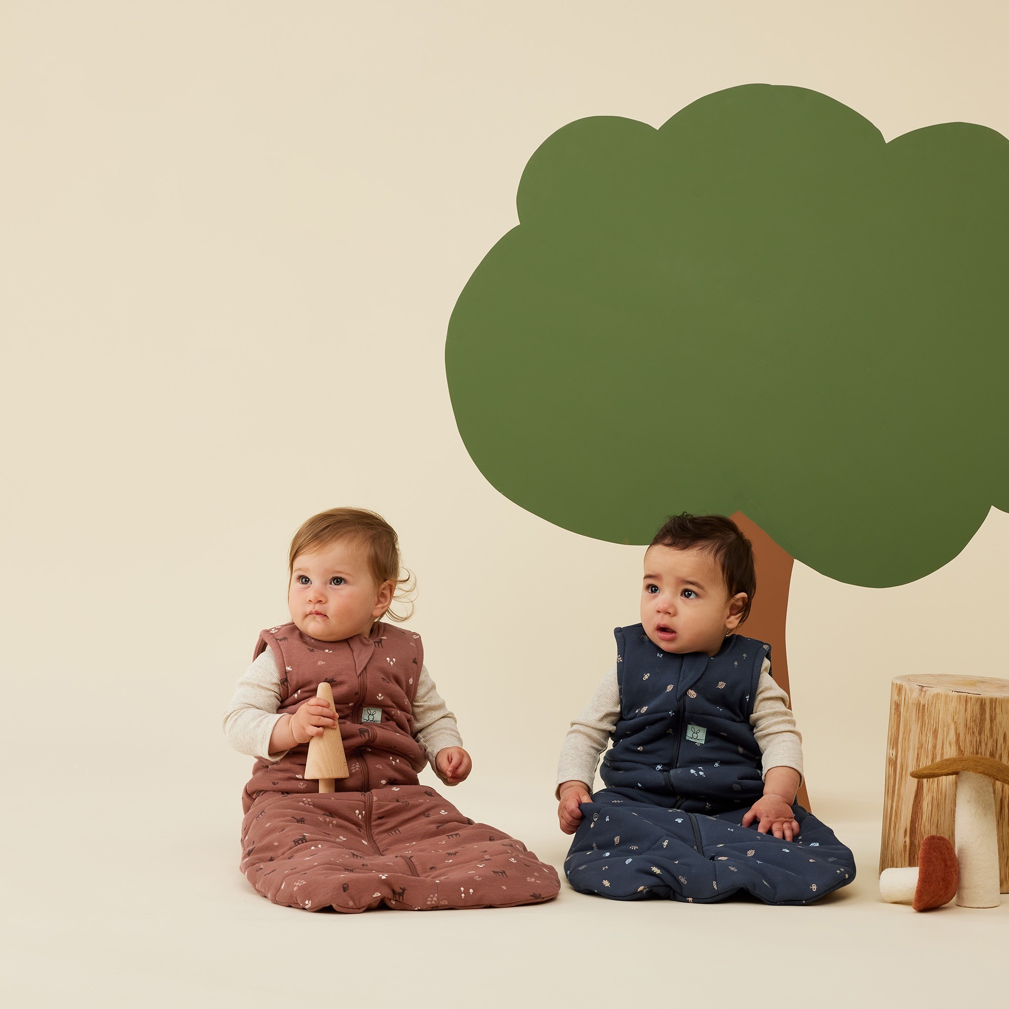 Ergopouch Jersey Sleeping Bag 2.5 Tog Forest Friends 824 Months