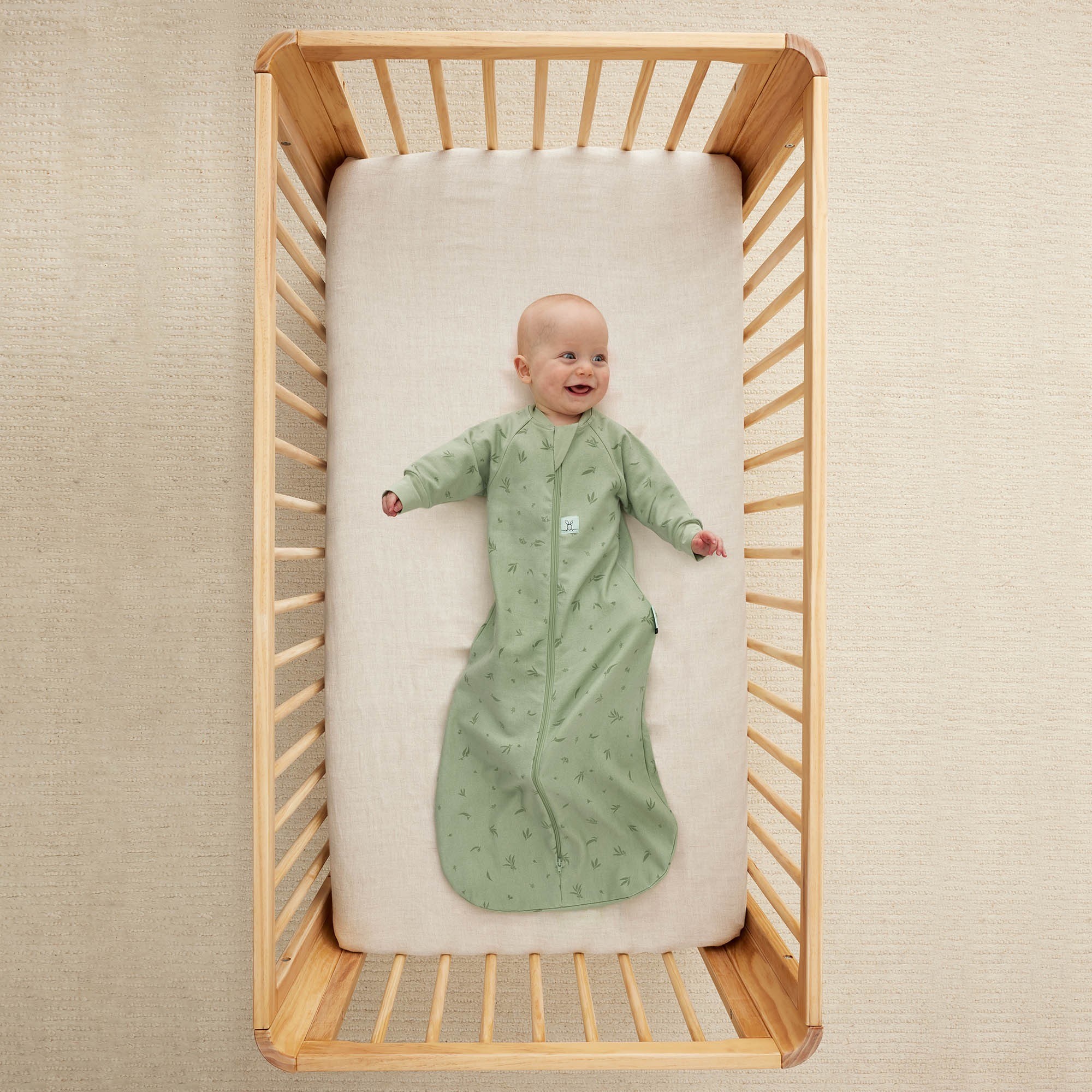 Ergopouch Jersey Sleeping Bag Long Sleeve 1.0 Tog Willow 312 Months