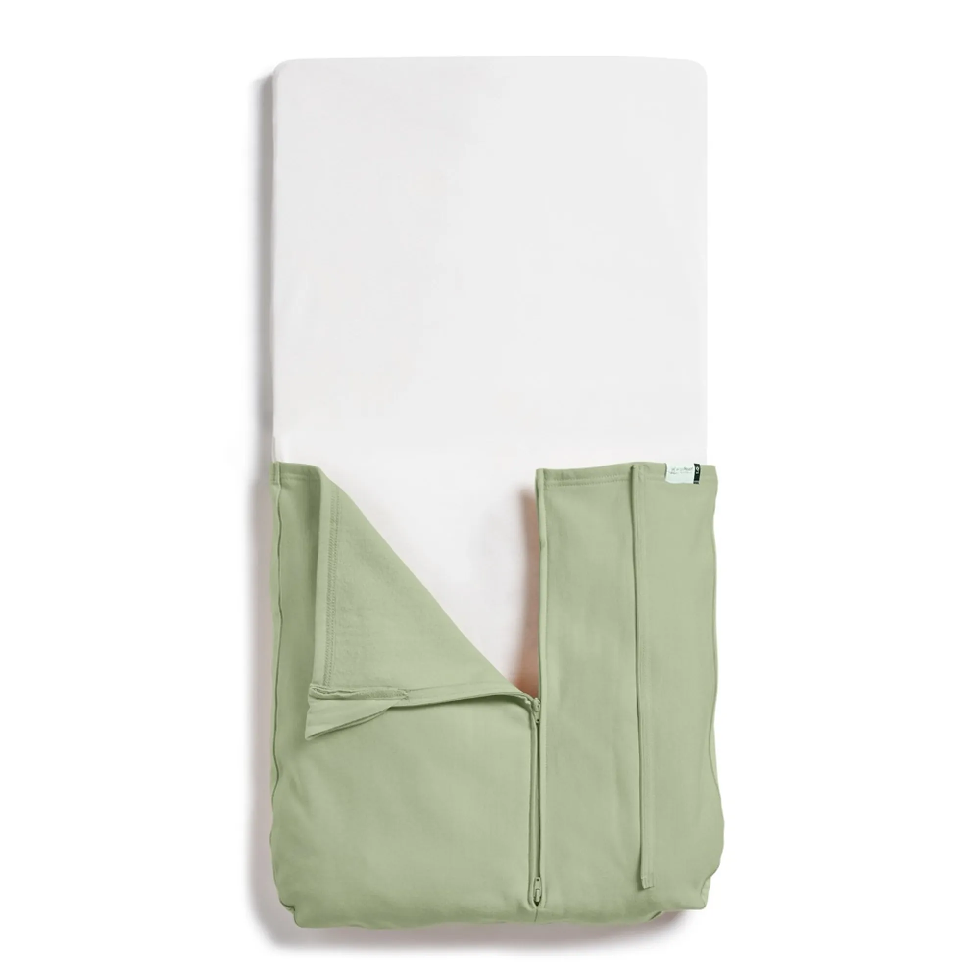 ergoPouch Cot Tuck Sheet Green