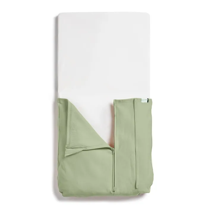 ergoPouch Cot Tuck Sheet Green