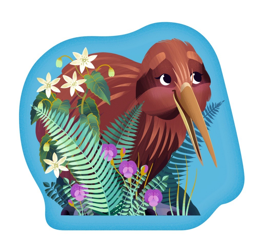 Crocodile Creek 12 Piece Mini Puzzle Kiwi Puzzles Baby Bunting NZ