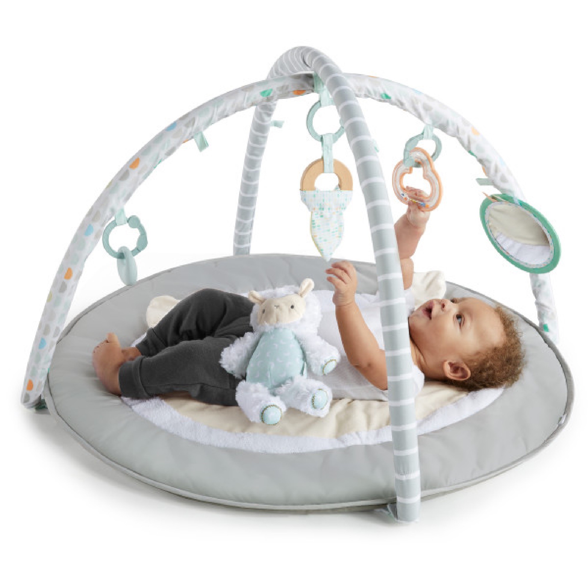 Ingenuity Sheppys Spot Plush Activity Gym Corrie Playgyms Baby