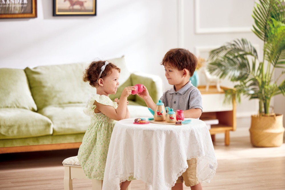 Hape wooden tea set shop