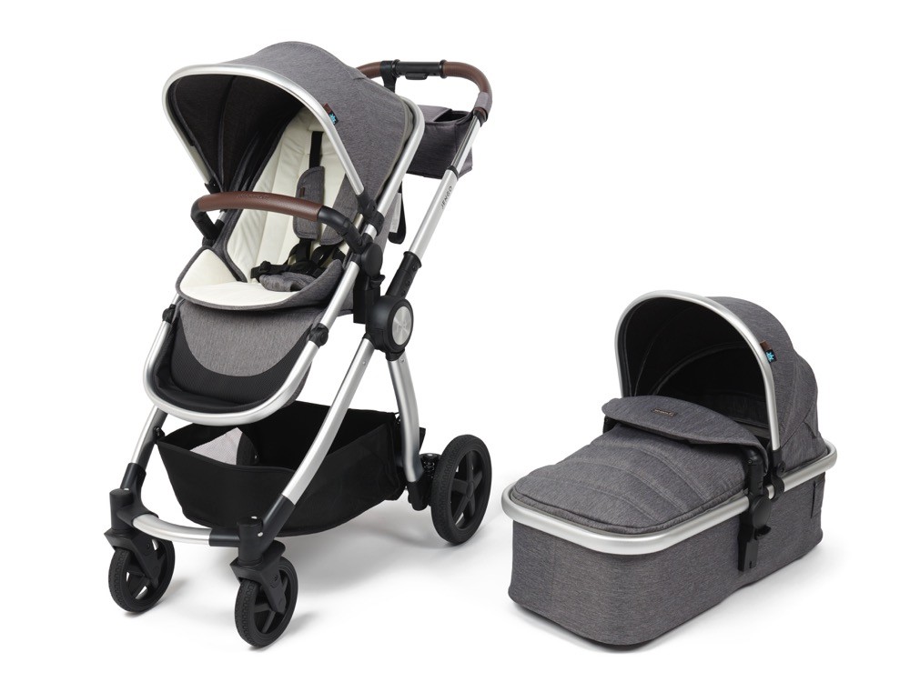 Jengo Panorama XTI Pram And Bassinet herringbone Single Baby Bunting AU