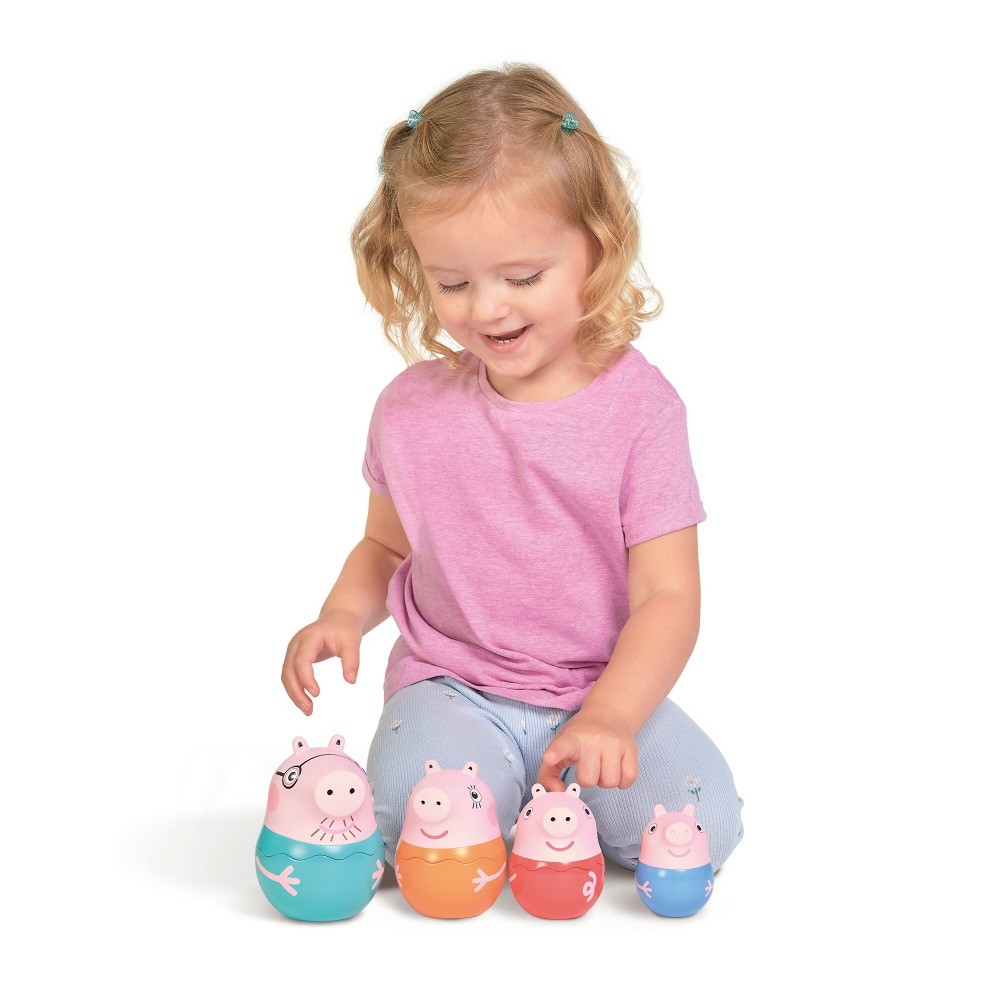 Tomy Toomies Peppa Pig Nesting Family | Interactive Toys | Baby Bunting AU