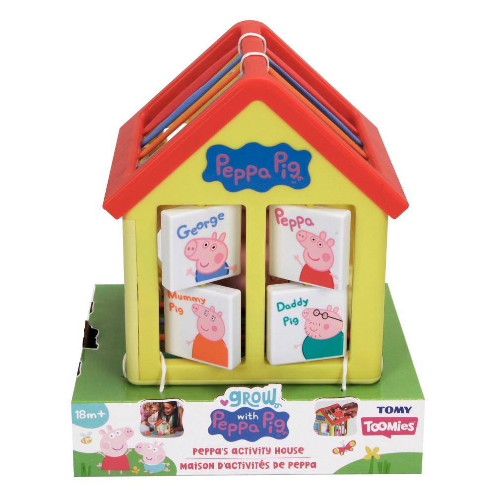 Tomy Toomies Peppa Pig Activity House | Interactive Toys | Baby Bunting AU