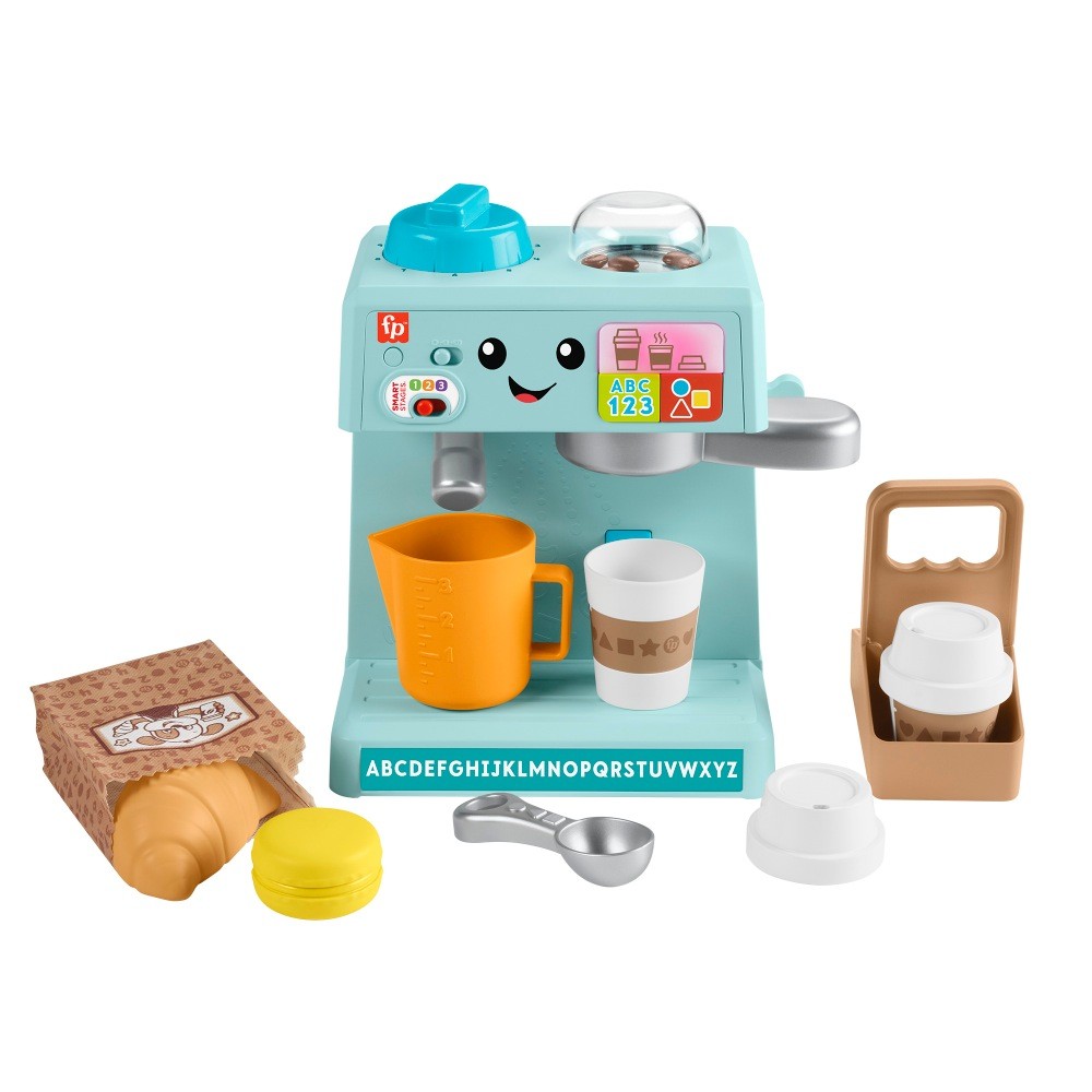 Fisher Price Laugh Learn Learn Serve Coffee Cafe Interactive Toys Baby Bunting AU