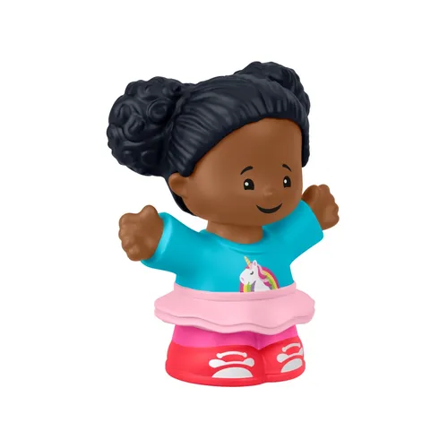 Fisher-Price Little People Figure - Girl In Jumpsuit Toy For Toddlers 1 Year+