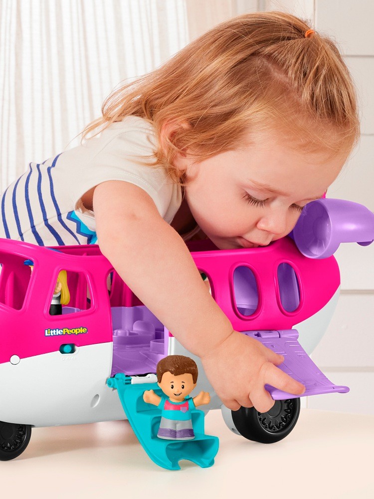 FisherPrice Little People Barbie Dream Plane Interactive Toys Baby
