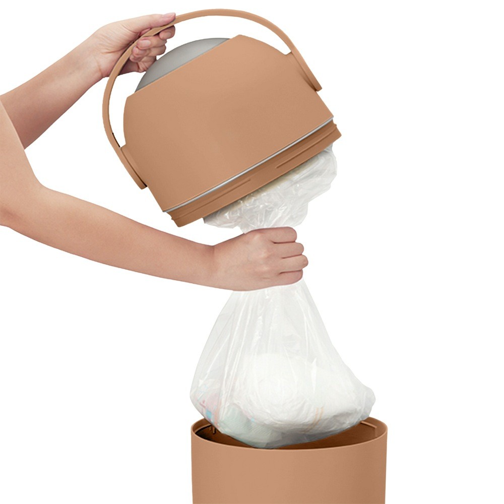 Babyrest Nappy Bin Terracotta Nappy Bins Baby Bunting AU