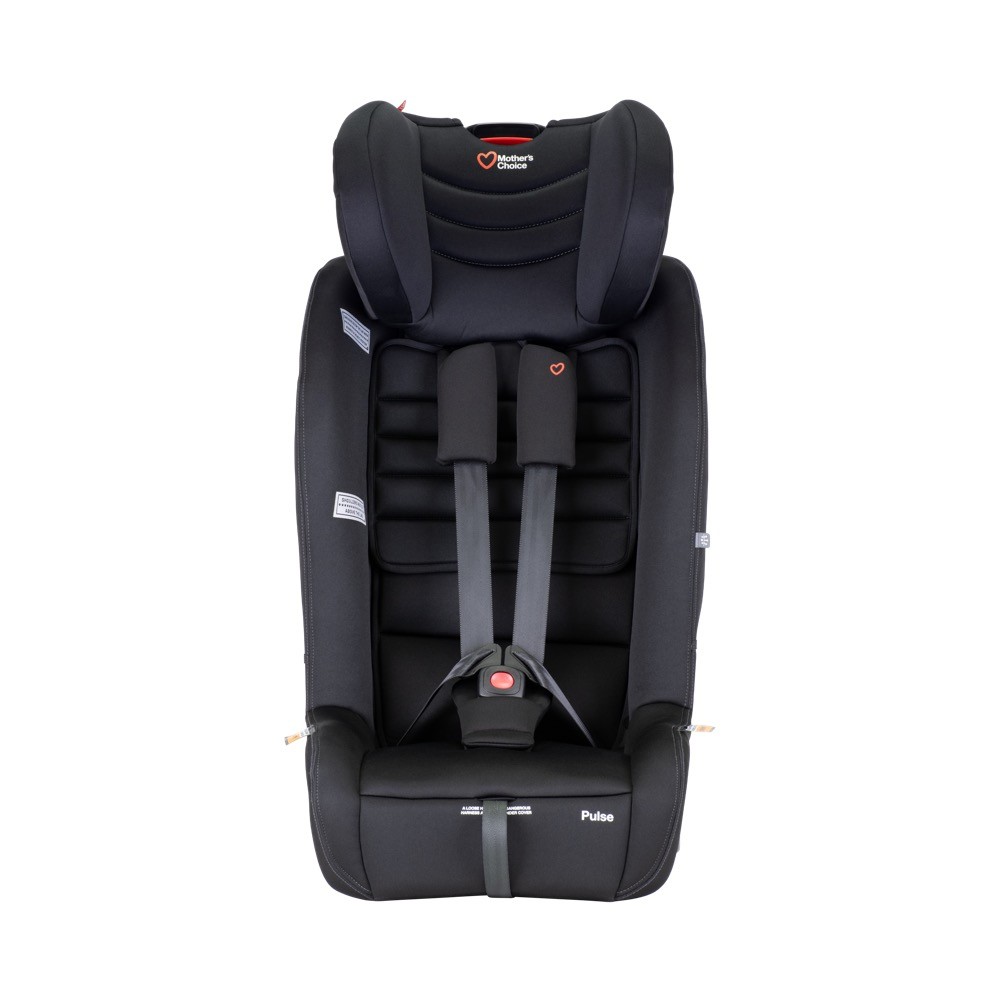 Mothers Choice Pulse Harnessed Carseat Black Sky Harnessed Boosters Baby Bunting AU