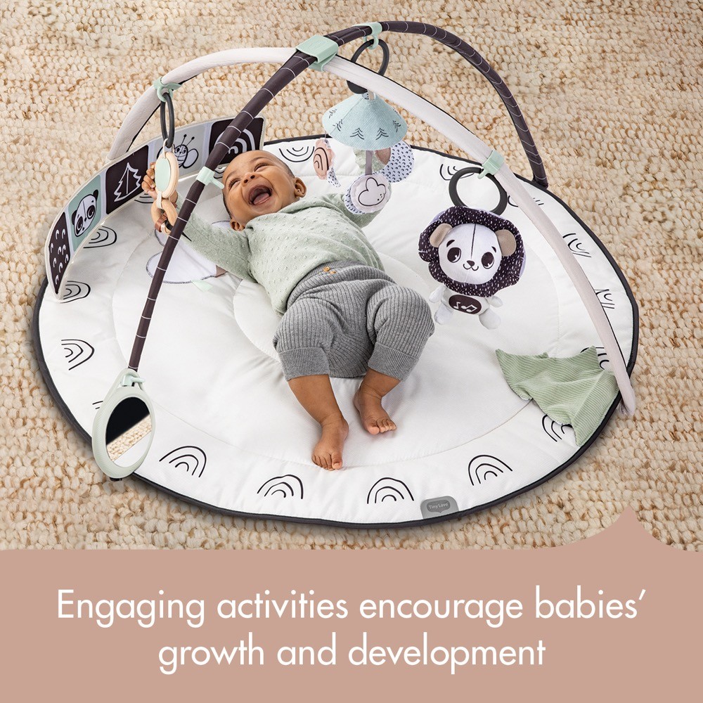 Tiny Love Unicorn Baby Play Mat Tiny Love Black White Decor Hooped Gymini  Baby Bunting AU