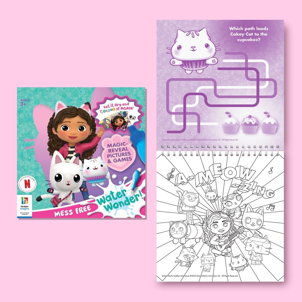 Inkredibles Gabbys Dollhouse Water Wonder Baby Bunting AU