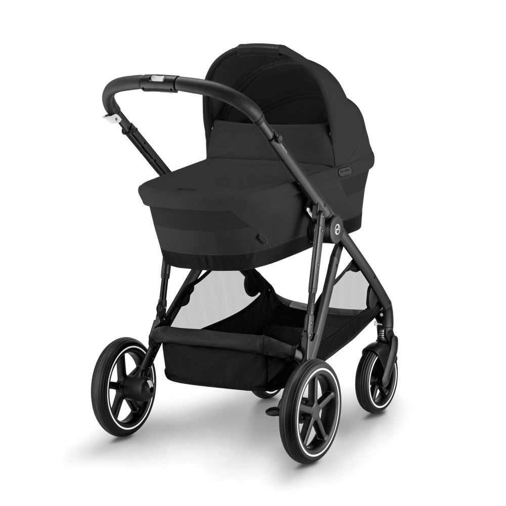 Cybex Gazelle S Stroller 2023 Moon Black | New Arrivals 2 | Baby Bunting AU