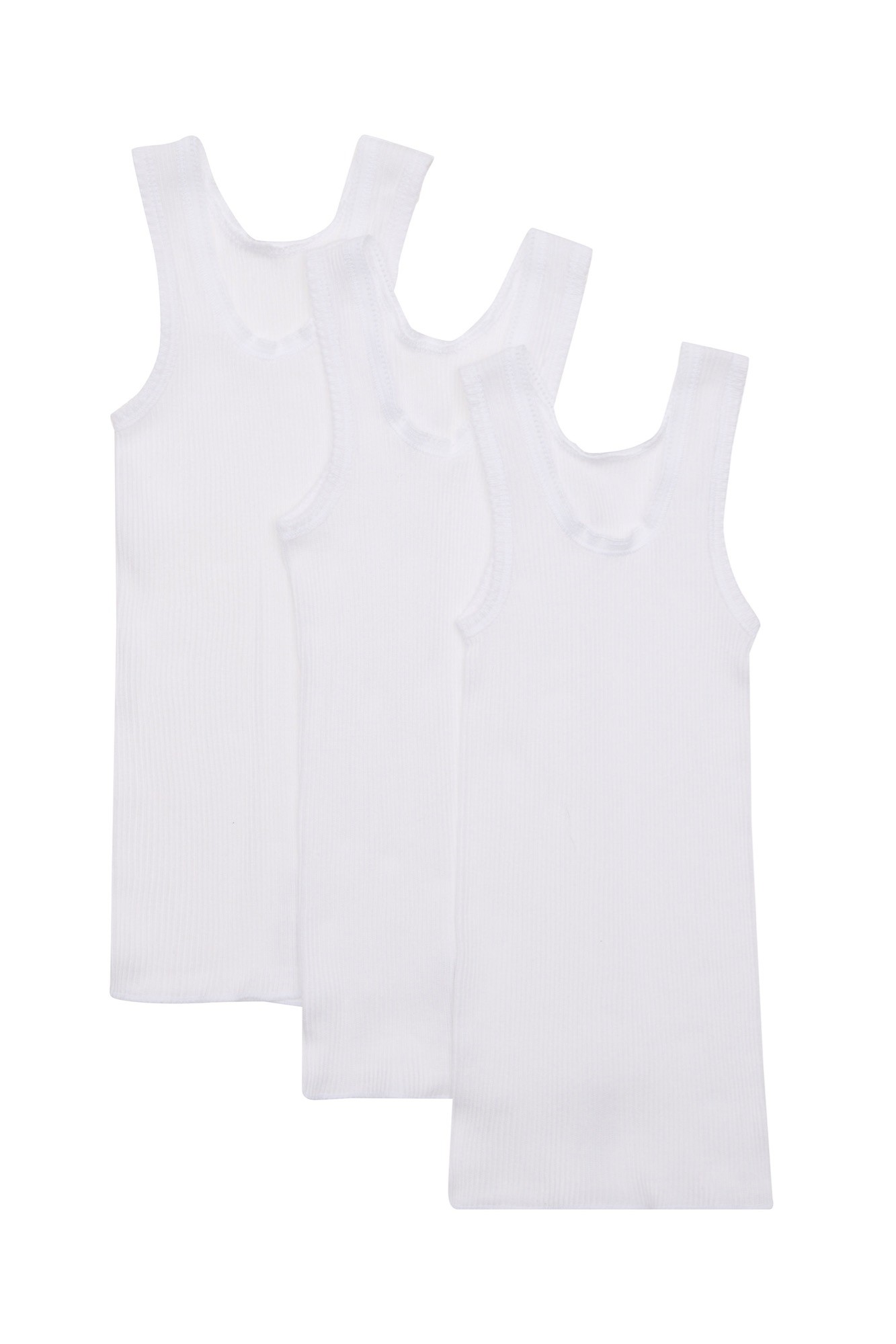 Bonds Singlet 3 Pack Chesty White Size 00