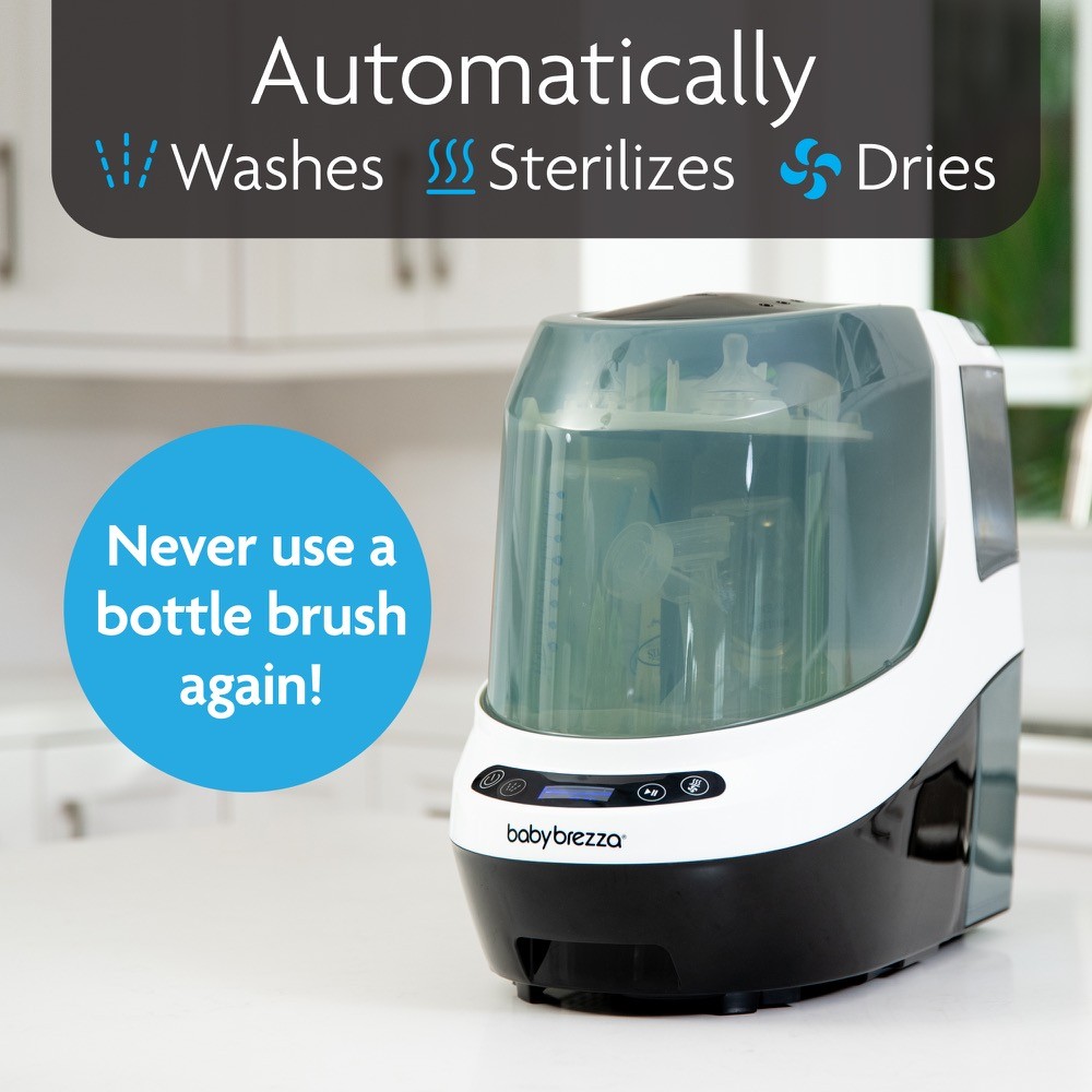 Baby Brezza Bottle Washer White