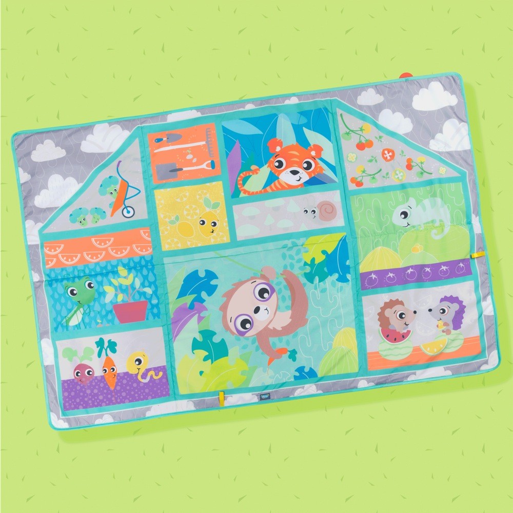 Playgro In My Garden Take-Along Play Mat | Mats | Baby Bunting AU