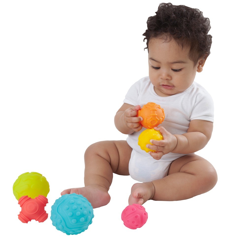 Playgro Textured Sensory Balls 6 Pack | New Arrivals 2 | Baby Bunting AU