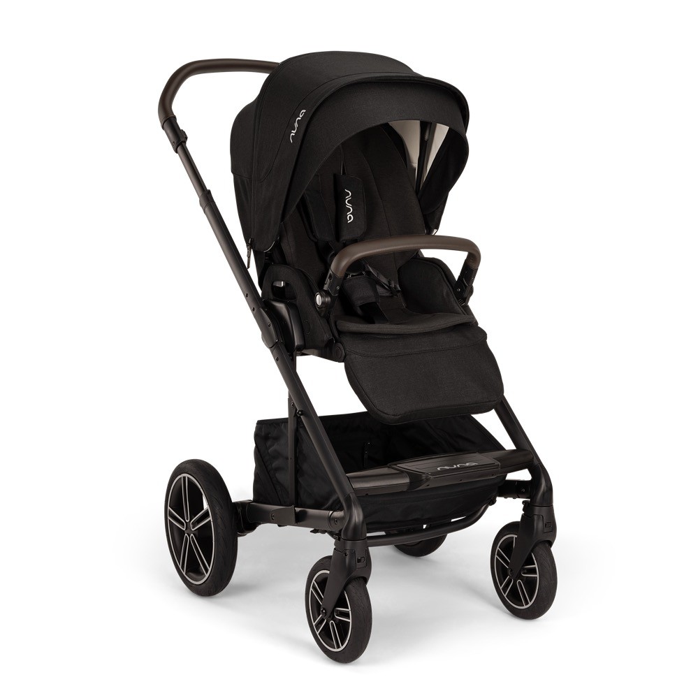 Nuna Mixx™ Next Pram Caviar/Chocolate | Single | Baby Bunting NZ